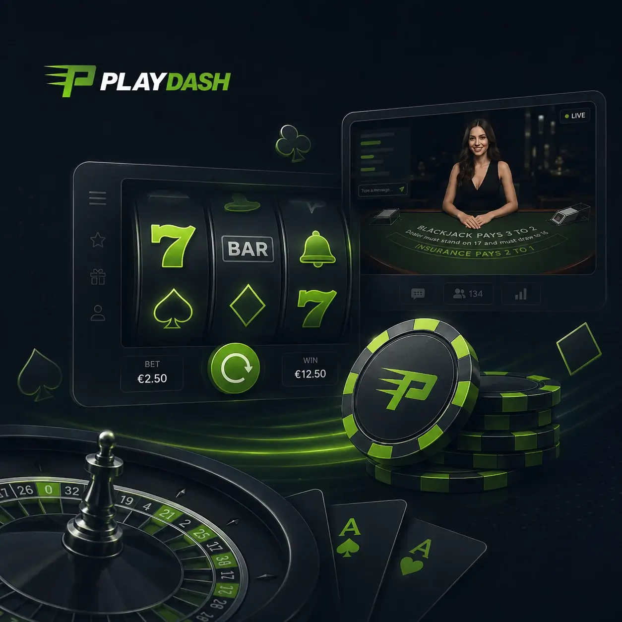PlayDash Malaysia online casino games payments and mobile access